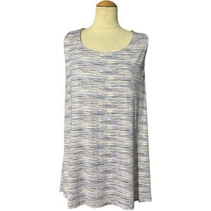 Zelos Tank Top Purple Size 2X